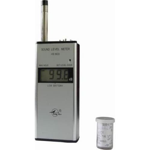 Máy đo mức âm thanh kỹ thuật số HS5633 / HS5633 Digital Sound Level Meter Máy đo mức âm thanh kỹ thuật số HS5633 / HS5633 Digital Sound Level Meter