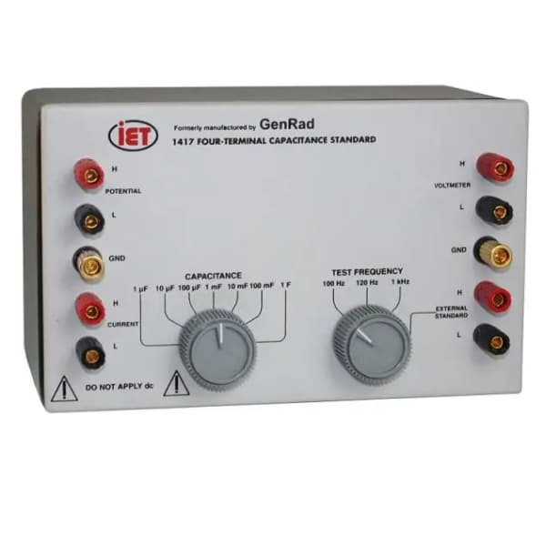 IET GENRAD 1417 Điện dung tiêu chuẩn 1uF-1F IET GENRAD 1417 Điện dung tiêu chuẩn 1uF-1F