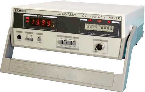 Máy đo kỹ thuật số Milli-Ohm AX-123N Adexaile ADEX Máy đo kỹ thuật số Milli-Ohm AX-123N Adexaile ADEX