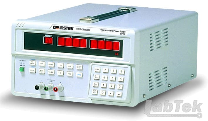 Bộ nguồn DC lập trình một kênh PPS-3635 (Tuyến tính) GW Instek Bộ nguồn DC lập trình một kênh PPS-3635 (Tuyến tính) GW Instek