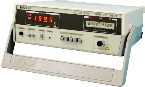 Máy đo kỹ thuật số Milli-Ohm AX-124N Adexaile ADEX Máy đo kỹ thuật số Milli-Ohm AX-124N Adexaile ADEX